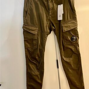 C.P. Company Men's sateen Cargo Pants